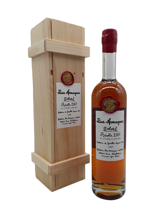 Armagnac Delord AOP Bas-Armagnac Récolte 2007 40% - Vins Rouges Harmonieux pour Chaque Occasion Armagnac Delord AOP Bas-Armagnac Récolte 2007 40% - Vins Rouges Harmonieux pour Chaque Occasion