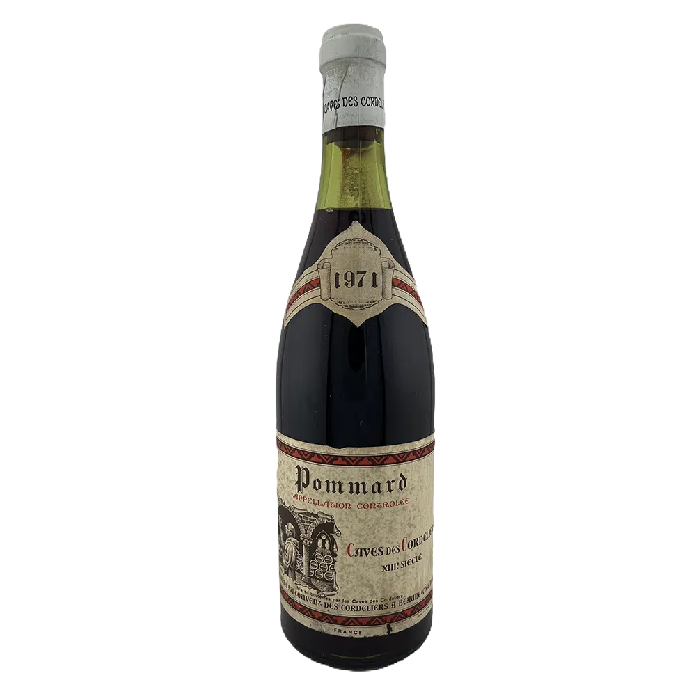 1971 Vin de Bourgogne : POMMARD – Caves des Cordeliers - Vins Rouges Harmonieux pour Chaque Occasion 1971 Vin de Bourgogne : POMMARD – Caves des Cordeliers - Vins Rouges Harmonieux pour Chaque Occasion