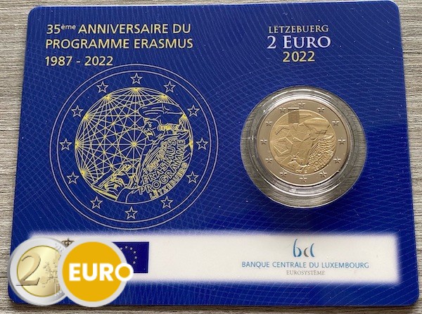 2 euro Luxemburg 2022 – Erasmus BU FDC Coincard Muntteken - Vins Rouges Harmonieux pour Chaque Occasion 2 euro Luxemburg 2022 – Erasmus BU FDC Coincard Muntteken - Vins Rouges Harmonieux pour Chaque Occasion