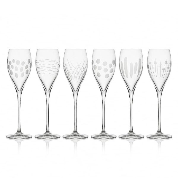 6 flûtes cristal artisanal prestige t.m - Vins Rouges Harmonieux pour Chaque Occasion
