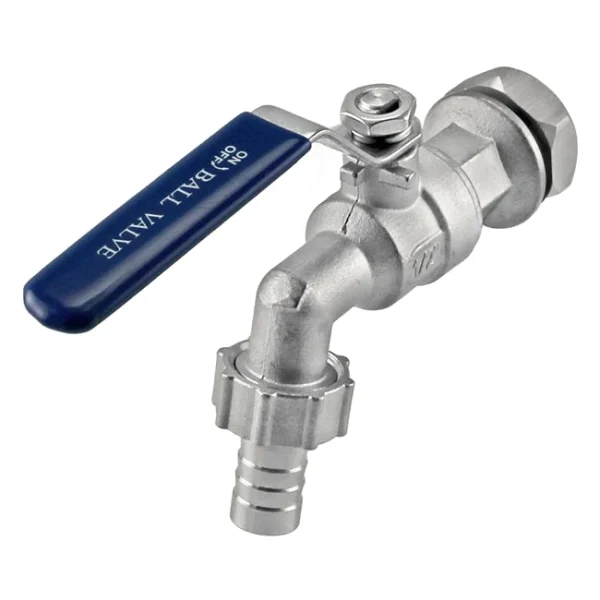 Brewzilla (Robobrew) SS 1/2&Prime; robinet/robinet à bille avec 13 mm Barb - Vins Rouges Harmonieux pour Chaque Occasion
