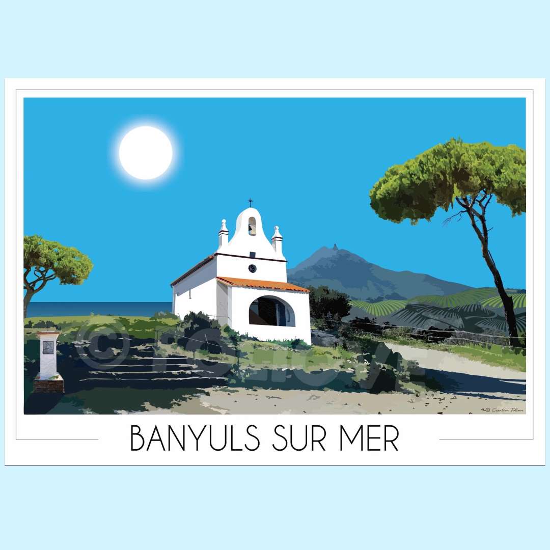 Affiche Banyuls sur Mer Salette - Vins Rouges Harmonieux pour Chaque Occasion Affiche Banyuls sur Mer Salette - Vins Rouges Harmonieux pour Chaque Occasion