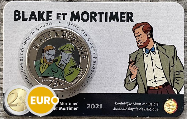5 Euro Belgien 2021 – Blake und Mortimer Stgl. Coincard Farbig - Vins Rouges Harmonieux pour Chaque Occasion 5 Euro Belgien 2021 – Blake und Mortimer Stgl. Coincard Farbig - Vins Rouges Harmonieux pour Chaque Occasion