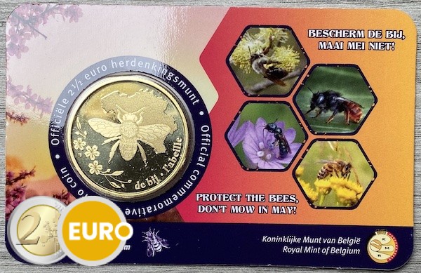2,50 euro Belgie 2024 – De bij BU FDC Coincard NL - Vins Rouges Harmonieux pour Chaque Occasion 2,50 euro Belgie 2024 – De bij BU FDC Coincard NL - Vins Rouges Harmonieux pour Chaque Occasion