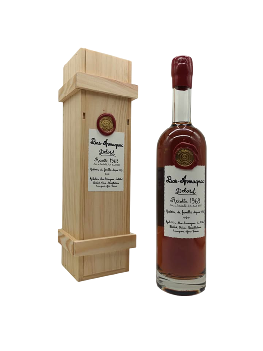Armagnac Delord AOP Bas-Armagnac Récolte 1969 40% - Vins Rouges Harmonieux pour Chaque Occasion Armagnac Delord AOP Bas-Armagnac Récolte 1969 40% - Vins Rouges Harmonieux pour Chaque Occasion