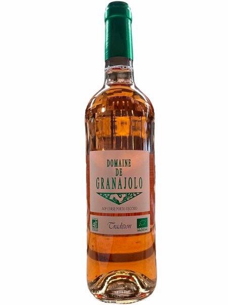 AOP CORSE PORTO VECCHIO ROSÉ “CUVÉE TRADITION” DOMAINE DE GRANAJOLO - Vins Rouges Harmonieux pour Chaque Occasion AOP CORSE PORTO VECCHIO ROSÉ “CUVÉE TRADITION” DOMAINE DE GRANAJOLO - Vins Rouges Harmonieux pour Chaque Occasion