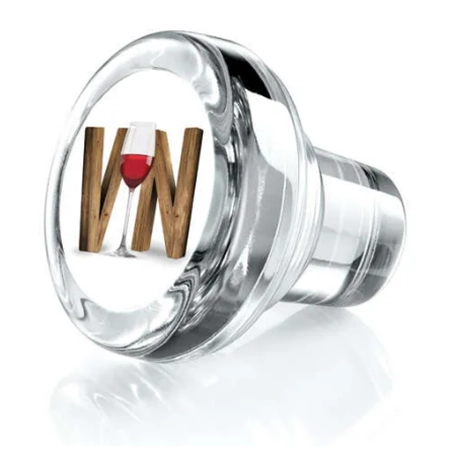 BOUCHON VERRE « Vin » - Vins Rouges Harmonieux pour Chaque Occasion