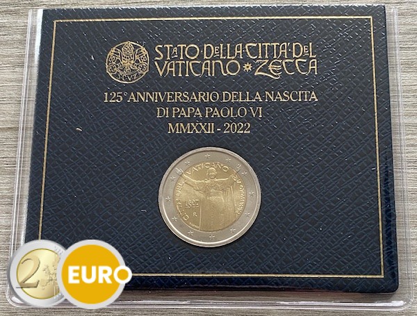 2 euro Vatican 2022 – Pope Paul VI BU FDC - Vins Rouges Harmonieux pour Chaque Occasion 2 euro Vatican 2022 – Pope Paul VI BU FDC - Vins Rouges Harmonieux pour Chaque Occasion