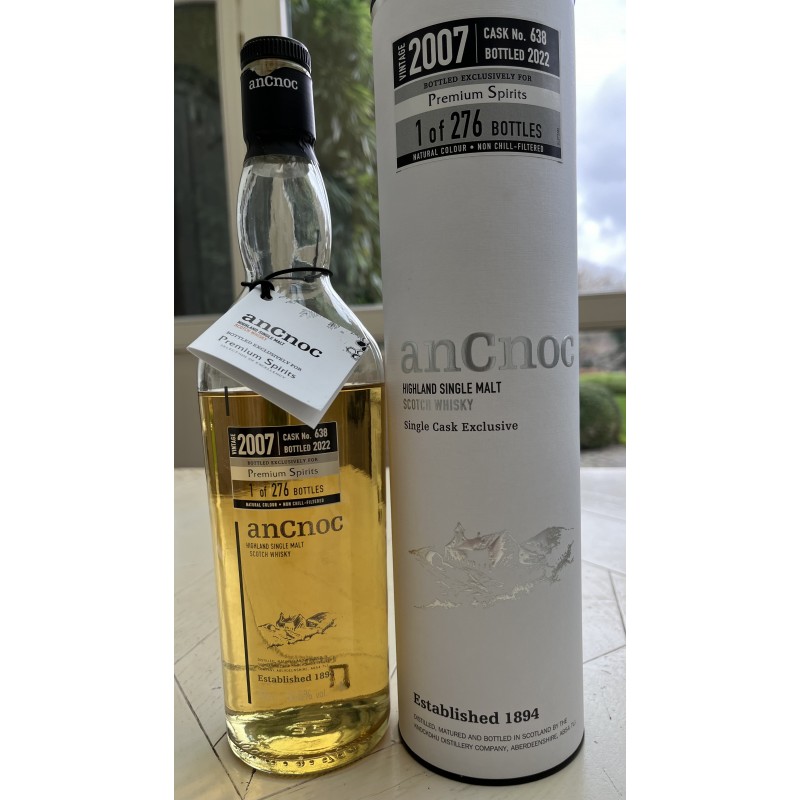 anCnoc 2007 single cask N°630*** (1 out of 276 bts) 50.5° - Vins Rouges Harmonieux pour Chaque Occasion anCnoc 2007 single cask N°630*** (1 out of 276 bts) 50.5° - Vins Rouges Harmonieux pour Chaque Occasion