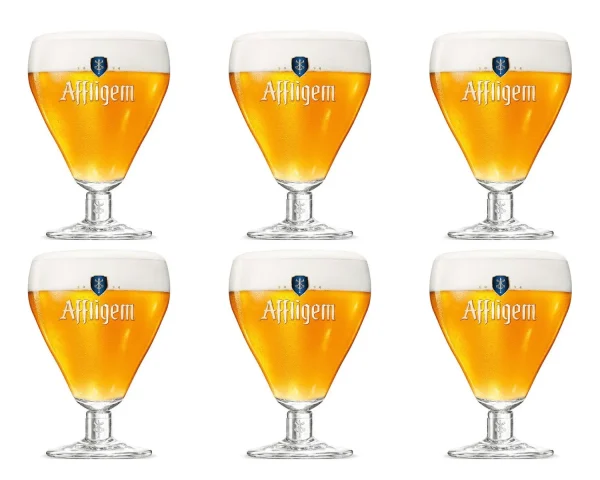 Affligem Bierglas (6x 300ml) - Vins Rouges Harmonieux pour Chaque Occasion