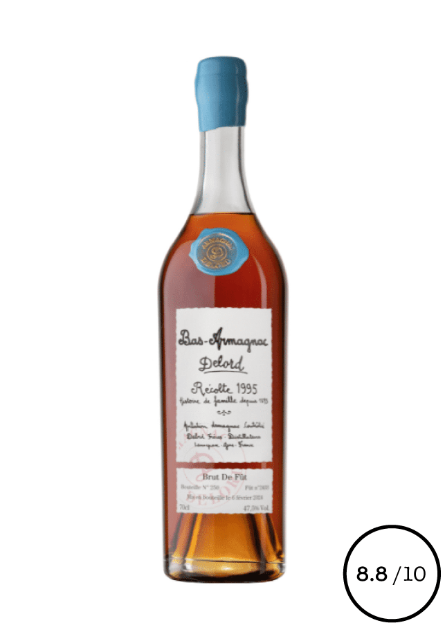 ARMAGNAC DELORD Brut de Fût Récolte 1995 - Vins Rouges Harmonieux pour Chaque Occasion ARMAGNAC DELORD Brut de Fût Récolte 1995 - Vins Rouges Harmonieux pour Chaque Occasion