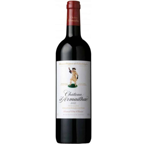Bordeaux Pauillac Château d&rsquo;Armailhac 2012 rouge 75 cl - Vins Rouges Harmonieux pour Chaque Occasion