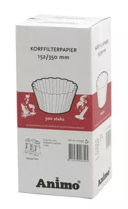 Animo korffilterpapier 152/350 6 liter (500 stuks) - Vins Rouges Harmonieux pour Chaque Occasion Animo korffilterpapier 152/350 6 liter (500 stuks) - Vins Rouges Harmonieux pour Chaque Occasion
