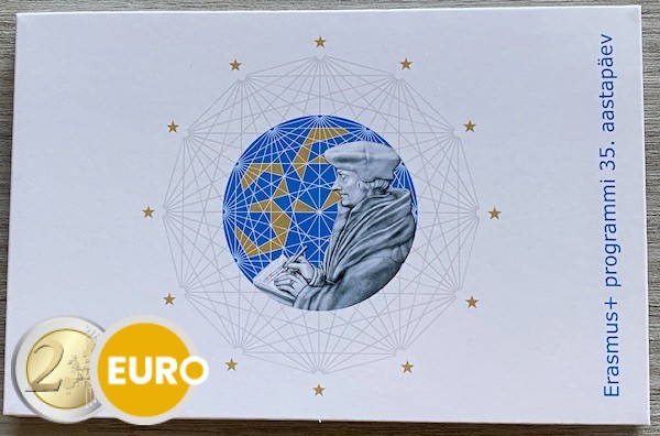 2 euro Estonia 2022 – Erasmus BU FDC Coincard - Vins Rouges Harmonieux pour Chaque Occasion