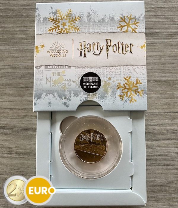 500 euro Frankrijk 2022 – Harry Potter Trein BE Proof goud - Vins Rouges Harmonieux pour Chaque Occasion