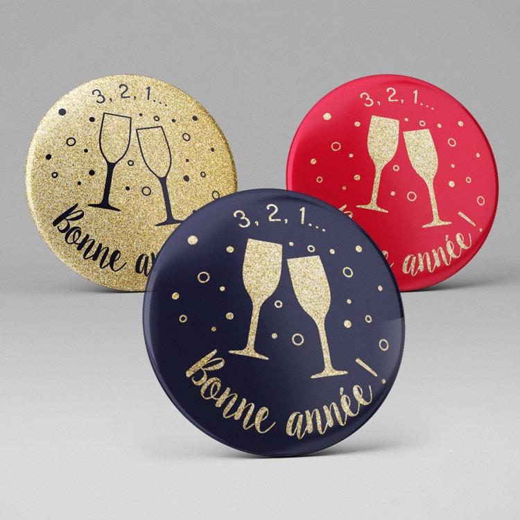 Badge bonne année ! - Vins Rouges Harmonieux pour Chaque Occasion Badge bonne année ! - Vins Rouges Harmonieux pour Chaque Occasion