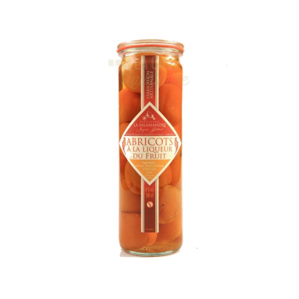 Abricots à la Liqueur 18° – Bocal 58cl - Vins Rouges Harmonieux pour Chaque Occasion