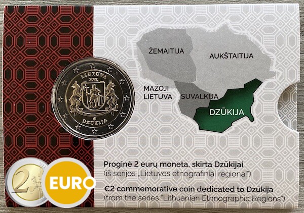 2 euro Litauen 2021 – Region Dzūkija Stgl. BU FDC Coincard - Vins Rouges Harmonieux pour Chaque Occasion 2 euro Litauen 2021 – Region Dzūkija Stgl. BU FDC Coincard - Vins Rouges Harmonieux pour Chaque Occasion