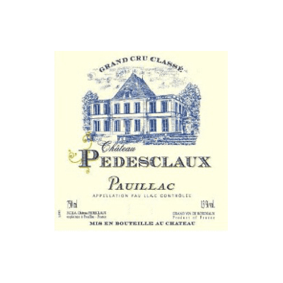2020 Chateau Pedesclaux 5eme Cru Classe, Pauillac 6x75cl - Vins Rouges Harmonieux pour Chaque Occasion