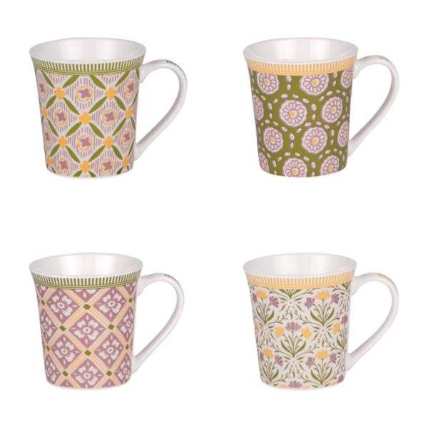 Bastide Coffret Chester 4 mugs 38cl - Vins Rouges Harmonieux pour Chaque Occasion