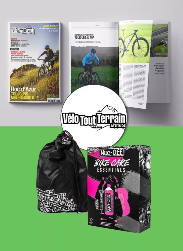 Abonnement Vélo Tout Terrain Attitude (+ kit nettoyage Muc-Off Bike Care Essentials) - Vins Rouges Harmonieux pour Chaque Occasion