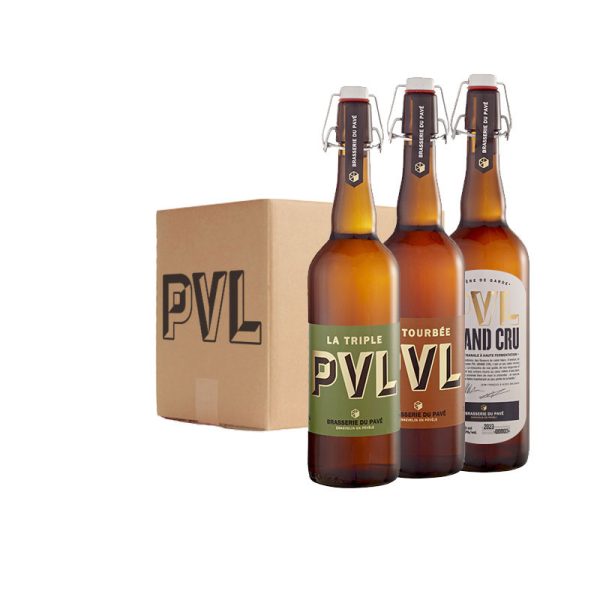 6 bouteilles de bières PVL de caractère 75cl - Vins Rouges Harmonieux pour Chaque Occasion