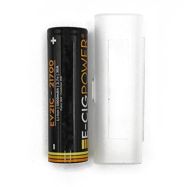Accus 21700 EV21C 5000mAh 30A – EcigPower - Vins Rouges Harmonieux pour Chaque Occasion