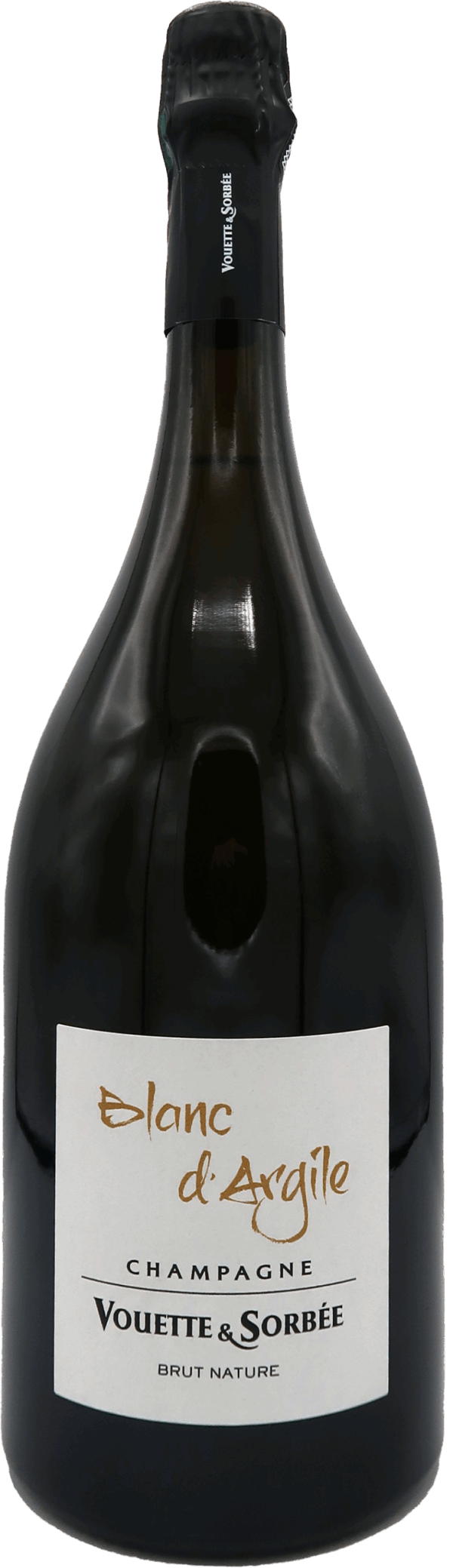 Blanc d&rsquo;Argile R19, Magnum – Blanc de Blancs, Brut Nature – Champagne Vouette & Sorbée – 150cL – 12% Alc - Vins Rouges Harmonieux pour Chaque Occasion