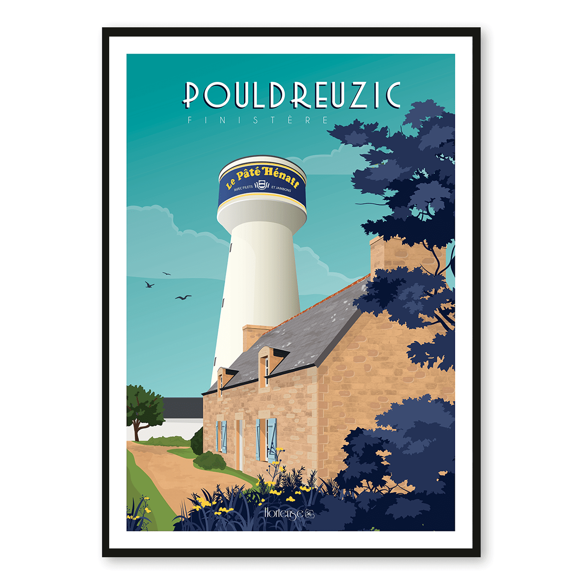 Affiche Pouldreuzic – Hénaff - Vins Rouges Harmonieux pour Chaque Occasion Affiche Pouldreuzic – Hénaff - Vins Rouges Harmonieux pour Chaque Occasion