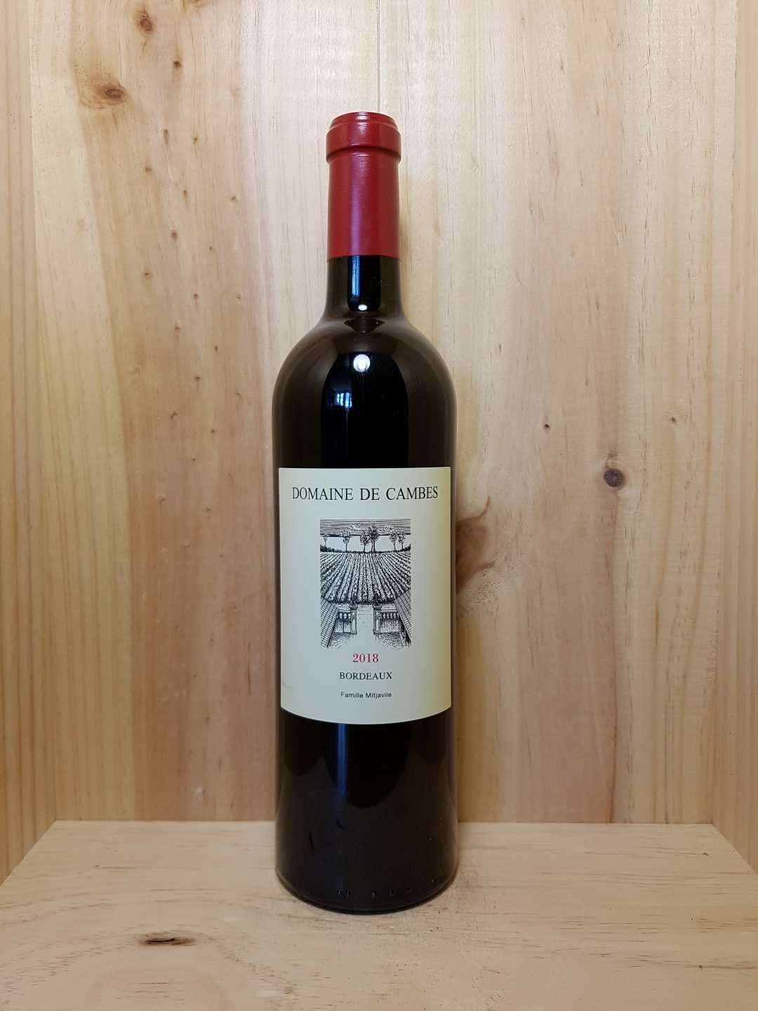 Bordeaux 2018 Domaine de Cambes 75 cl (Rouge) - Vins Rouges Harmonieux pour Chaque Occasion Bordeaux 2018 Domaine de Cambes 75 cl (Rouge) - Vins Rouges Harmonieux pour Chaque Occasion