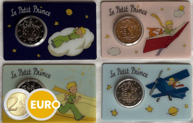 4 x 2 euros Francia 2026 – El Principito BU FDC Coincard - Vins Rouges Harmonieux pour Chaque Occasion 4 x 2 euros Francia 2026 – El Principito BU FDC Coincard - Vins Rouges Harmonieux pour Chaque Occasion