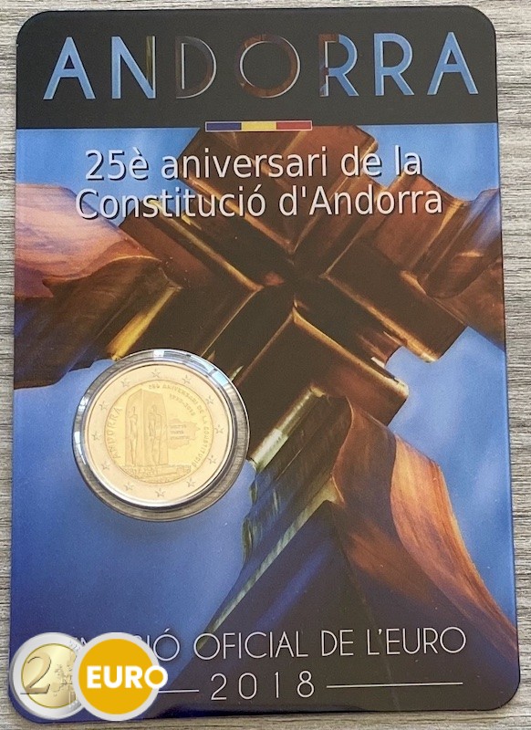 2 euros Andorra 2018 – 25 años Constitución BU FDC - Vins Rouges Harmonieux pour Chaque Occasion 2 euros Andorra 2018 – 25 años Constitución BU FDC - Vins Rouges Harmonieux pour Chaque Occasion