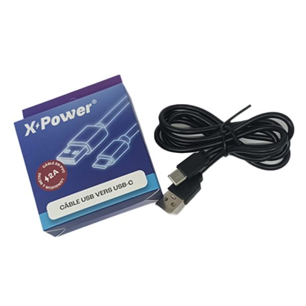 Câble USB vers USB-C 2A – X Power - Vins Rouges Harmonieux pour Chaque Occasion