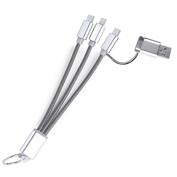 Câble multi-embouts 3-en-1 à floquer - Vins Rouges Harmonieux pour Chaque Occasion