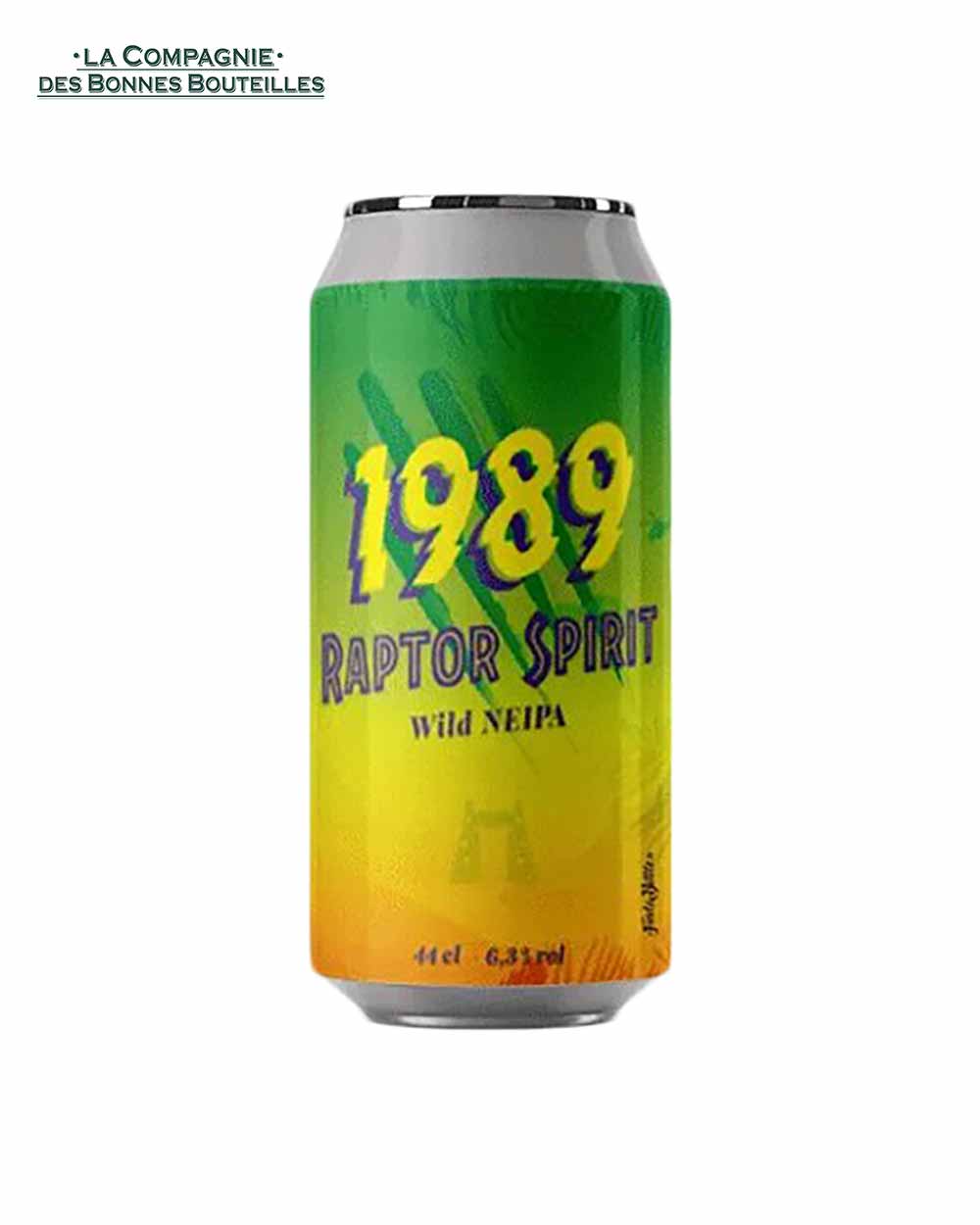 Bière 1989 Brewing - Raptor Spirit - 44cl Can - Vins Rouges Harmonieux pour Chaque Occasion Bière 1989 Brewing - Raptor Spirit - 44cl Can - Vins Rouges Harmonieux pour Chaque Occasion