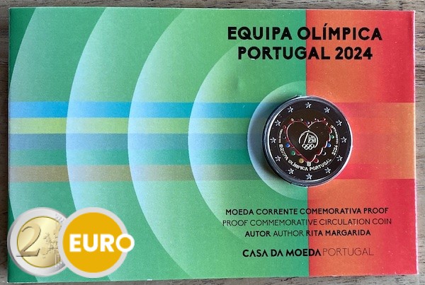 2 Euro Portugal 2024 – Olympischen Spielen PP farbig - Vins Rouges Harmonieux pour Chaque Occasion 2 Euro Portugal 2024 – Olympischen Spielen PP farbig - Vins Rouges Harmonieux pour Chaque Occasion