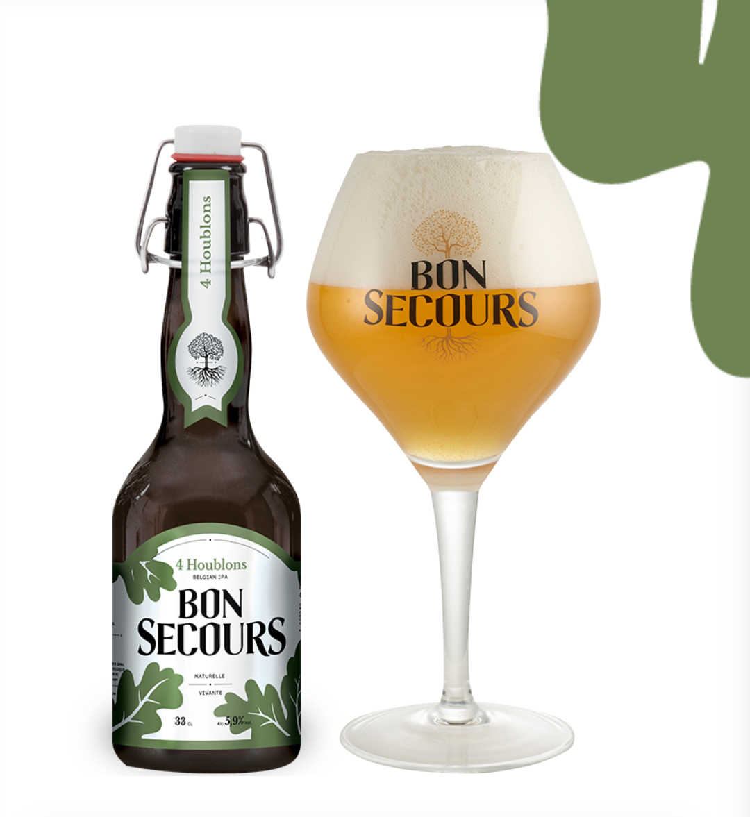 Bon Secours 4 Houblons Belgian IPA 33cL - Vins Rouges Harmonieux pour Chaque Occasion Bon Secours 4 Houblons Belgian IPA 33cL - Vins Rouges Harmonieux pour Chaque Occasion