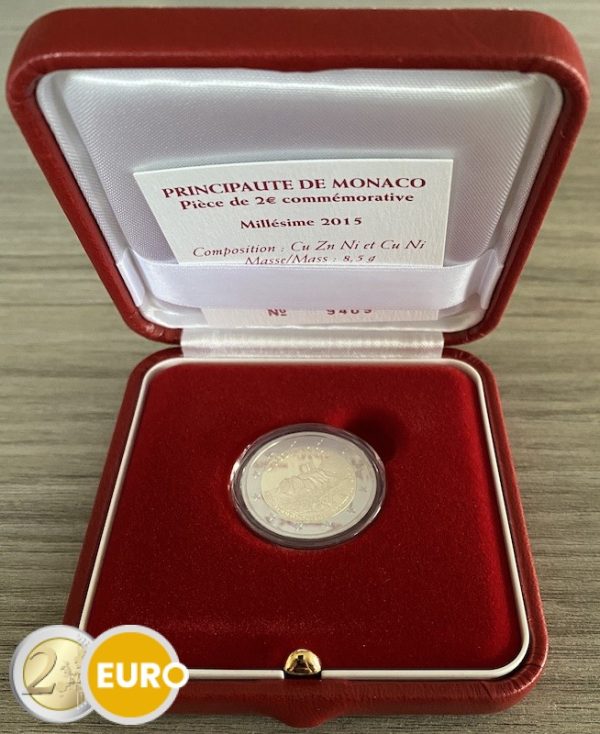 2 euro Monaco 2015 – Chateau BE Proof - Vins Rouges Harmonieux pour Chaque Occasion