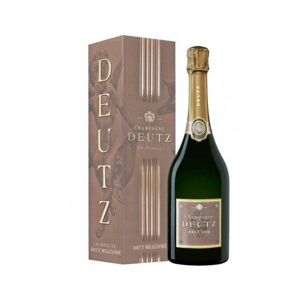 Brut 2016 – Champagne Deutz – Champagne – 75cl - Vins Rouges Harmonieux pour Chaque Occasion