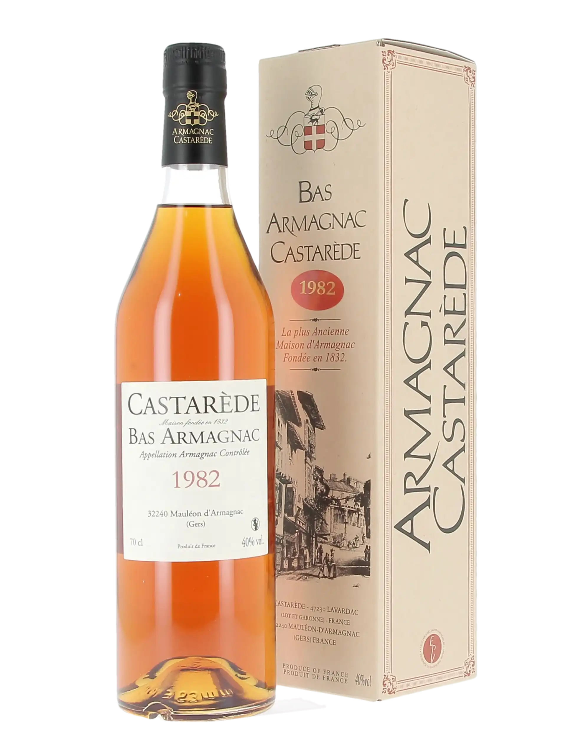 Armagnac Castarède 1982 - Vins Rouges Harmonieux pour Chaque Occasion Armagnac Castarède 1982 - Vins Rouges Harmonieux pour Chaque Occasion