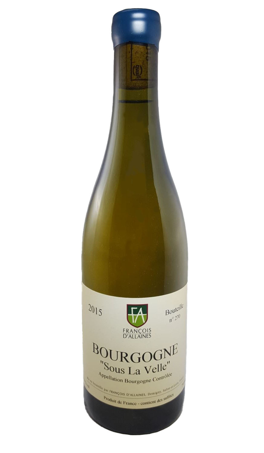 Bourgogne Blanc « Sous La Velle » 2015 François d’Allaines - Vins Rouges Harmonieux pour Chaque Occasion Bourgogne Blanc « Sous La Velle » 2015 François d’Allaines - Vins Rouges Harmonieux pour Chaque Occasion