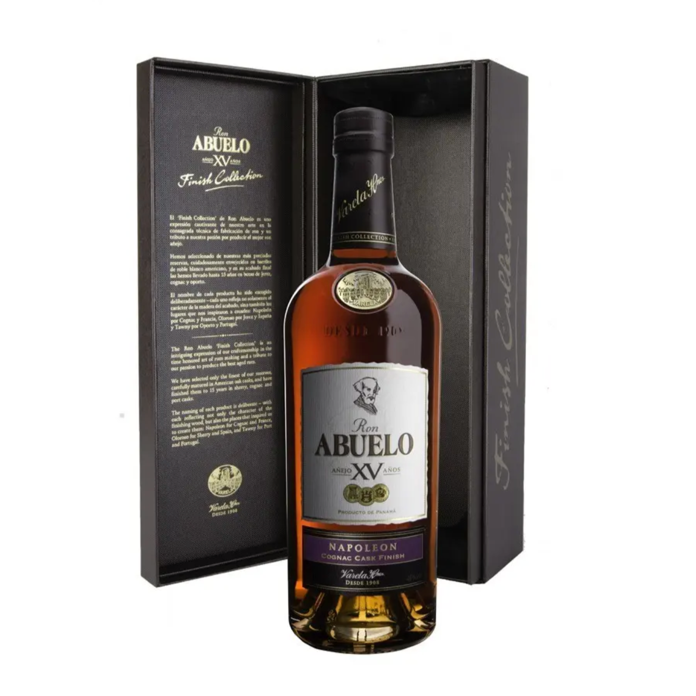 Abuelo 15 ans finition Cognac Napoléon 40° - Vins Rouges Harmonieux pour Chaque Occasion Abuelo 15 ans finition Cognac Napoléon 40° - Vins Rouges Harmonieux pour Chaque Occasion
