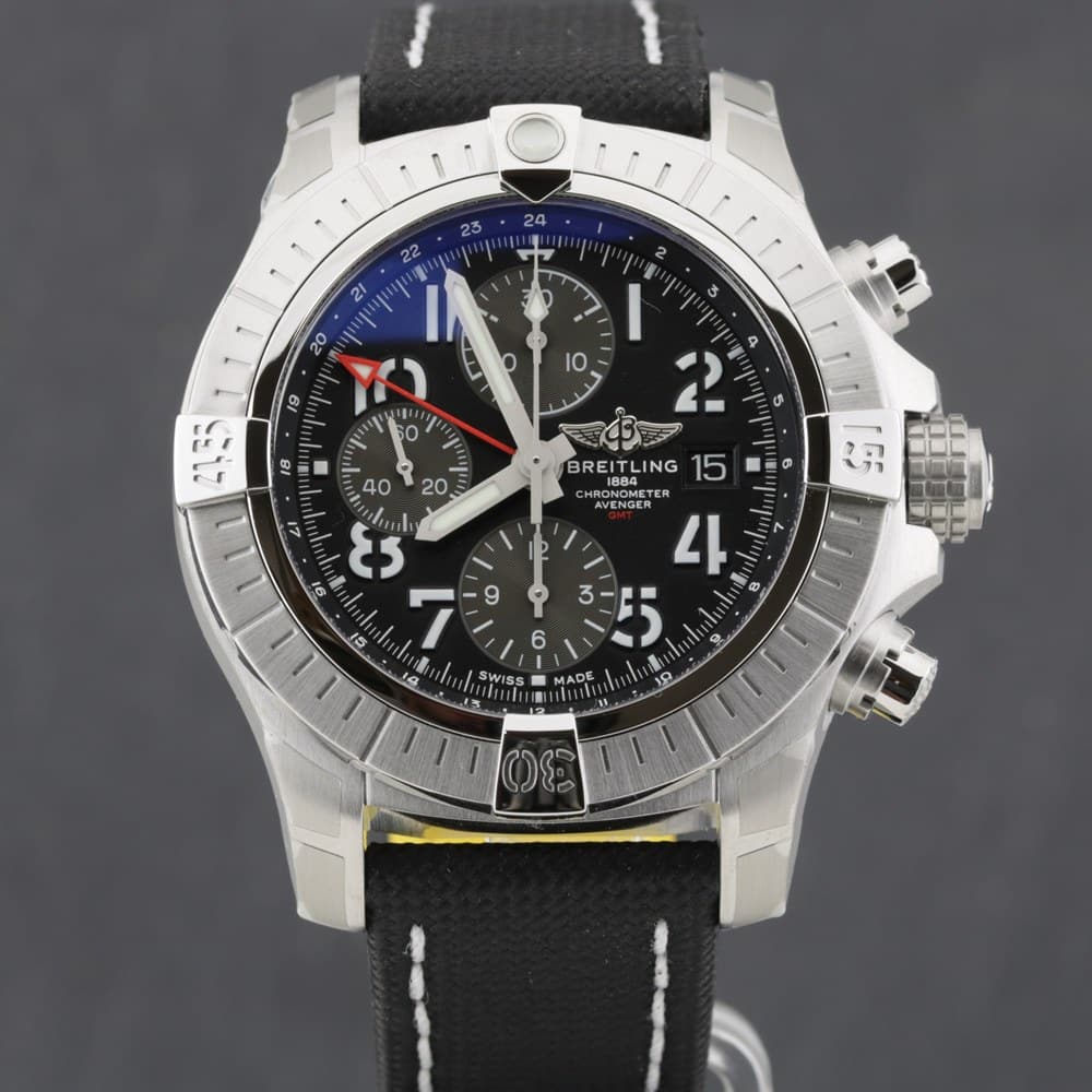 Breitling Avenger Chronograph Gmt 45 Black Dial Leather Full set | UNWORN | 12/2025 - Vins Rouges Harmonieux pour Chaque Occasion Breitling Avenger Chronograph Gmt 45 Black Dial Leather Full set | UNWORN | 12/2025 - Vins Rouges Harmonieux pour Chaque Occasion