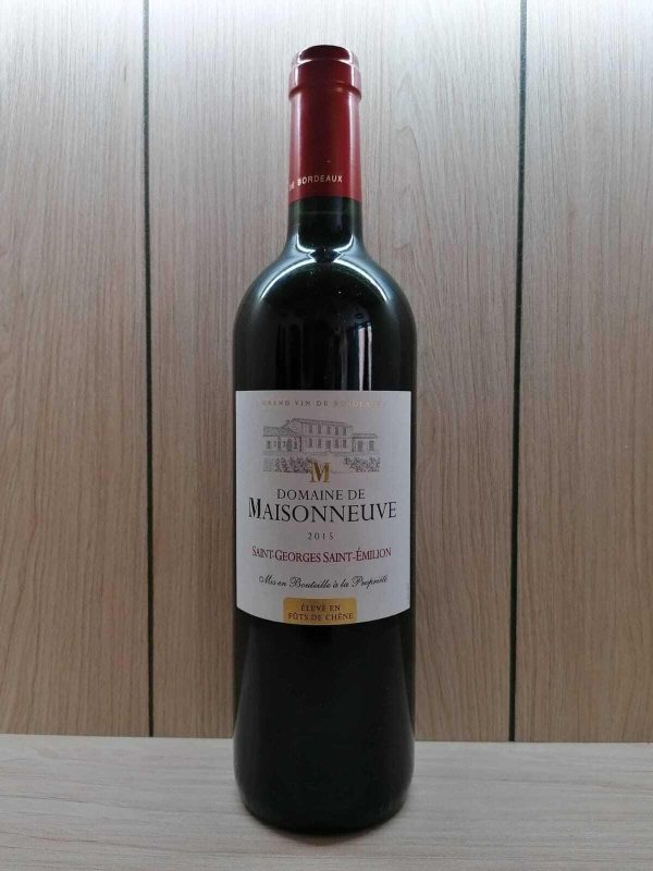 Bouteille de vin rouge Saint Emilion Cuvée 2015 75cl - Vins Rouges Harmonieux pour Chaque Occasion
