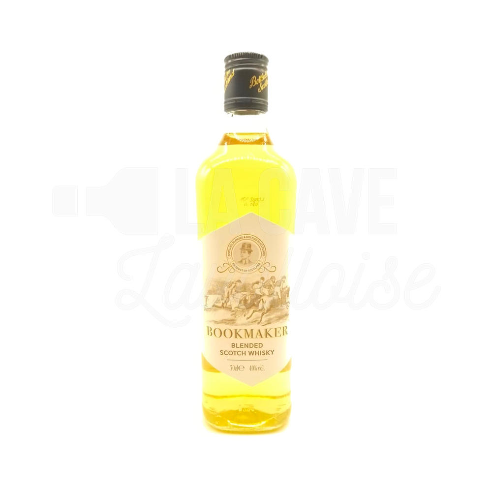 Bookmaker – Blended Scotch Whisky 40° – 70cl - Vins Rouges Harmonieux pour Chaque Occasion Bookmaker – Blended Scotch Whisky 40° – 70cl - Vins Rouges Harmonieux pour Chaque Occasion