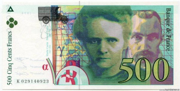 500 Francs Pierre et Marie Curie sans strap - Vins Rouges Harmonieux pour Chaque Occasion