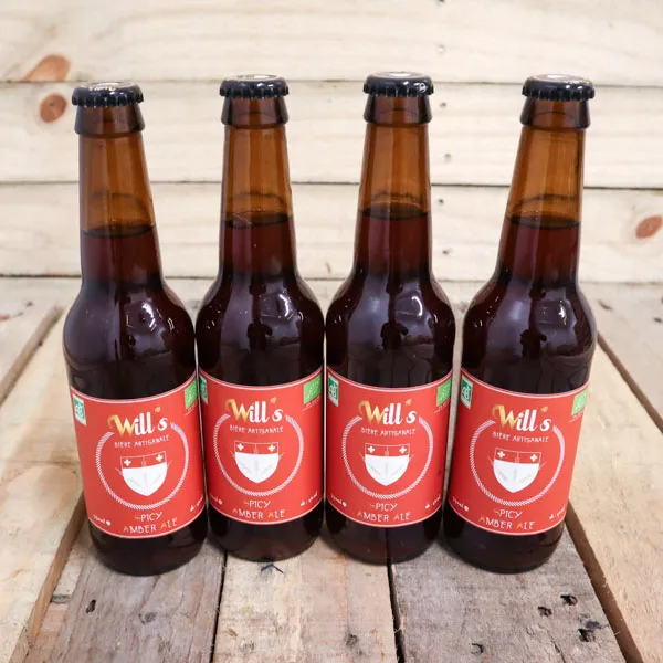 /// WILL’S / Bière ambrée épicée / 33cl x4 - Vins Rouges Harmonieux pour Chaque Occasion /// WILL’S / Bière ambrée épicée / 33cl x4 - Vins Rouges Harmonieux pour Chaque Occasion