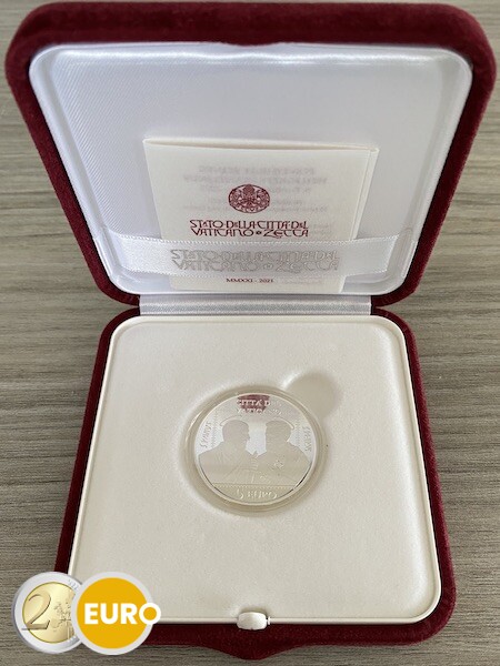 5 euros Vatican 2021 – St-Pierre et St-Paul BE Proof argent - Vins Rouges Harmonieux pour Chaque Occasion 5 euros Vatican 2021 – St-Pierre et St-Paul BE Proof argent - Vins Rouges Harmonieux pour Chaque Occasion