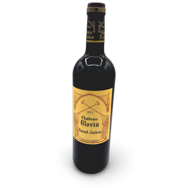 Bordeaux Château Gloria Saint Julien 2015 - Vins Rouges Harmonieux pour Chaque Occasion