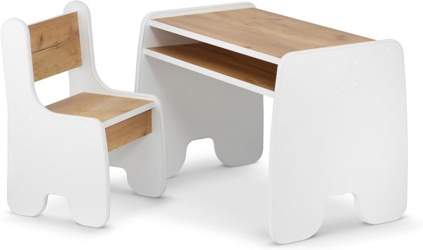Bureau enfant Montessori defiPad® avec chaise et rangement pour 2-8 ans - Vins Rouges Harmonieux pour Chaque Occasion